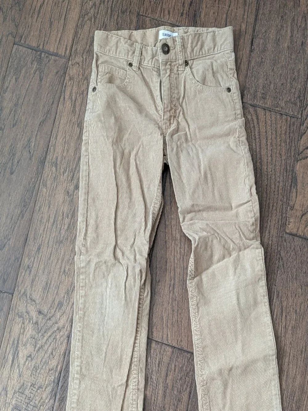 Gymboree Classic Fit Corduroy Pants Size 7 Tan
